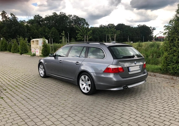 BMW Seria 5 cena 27900 przebieg: 249890, rok produkcji 2007 z Baborów małe 67